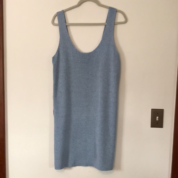 Club Monaco blue Bindell knit dress - Picture 2 of 6